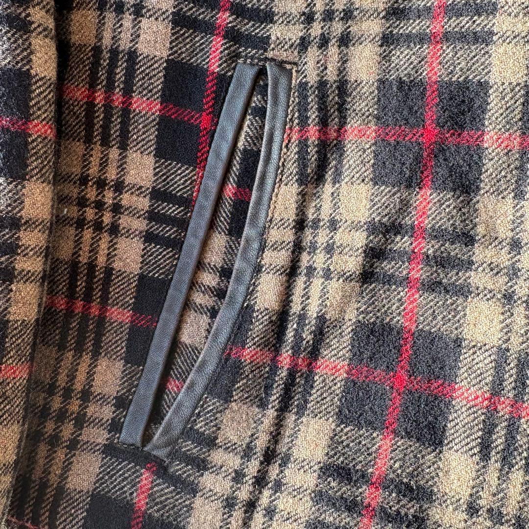 OLD STUSSY ショーンフォント ロゴ刺繍 ウールスタジャン ステューシー