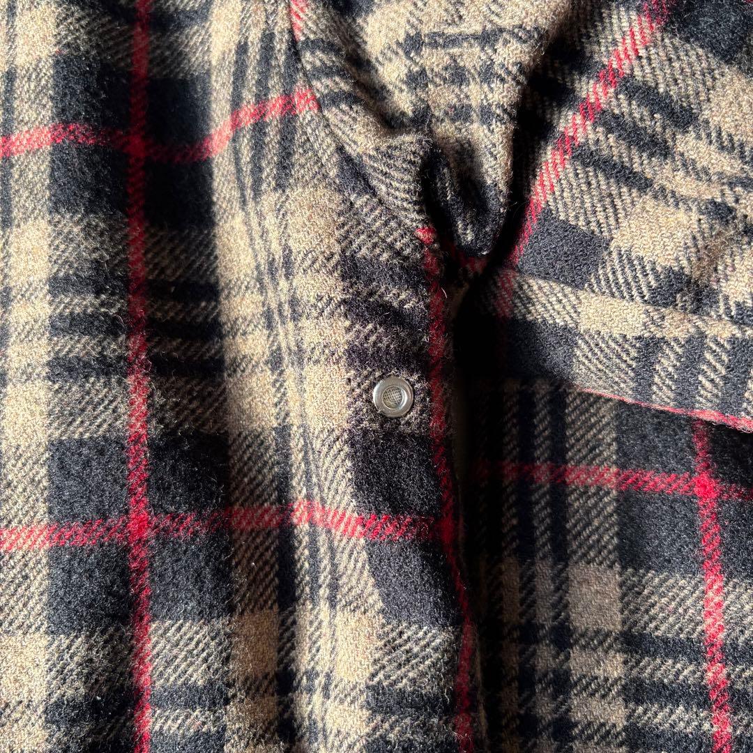 OLD STUSSY ショーンフォント ロゴ刺繍 ウールスタジャン ステューシー