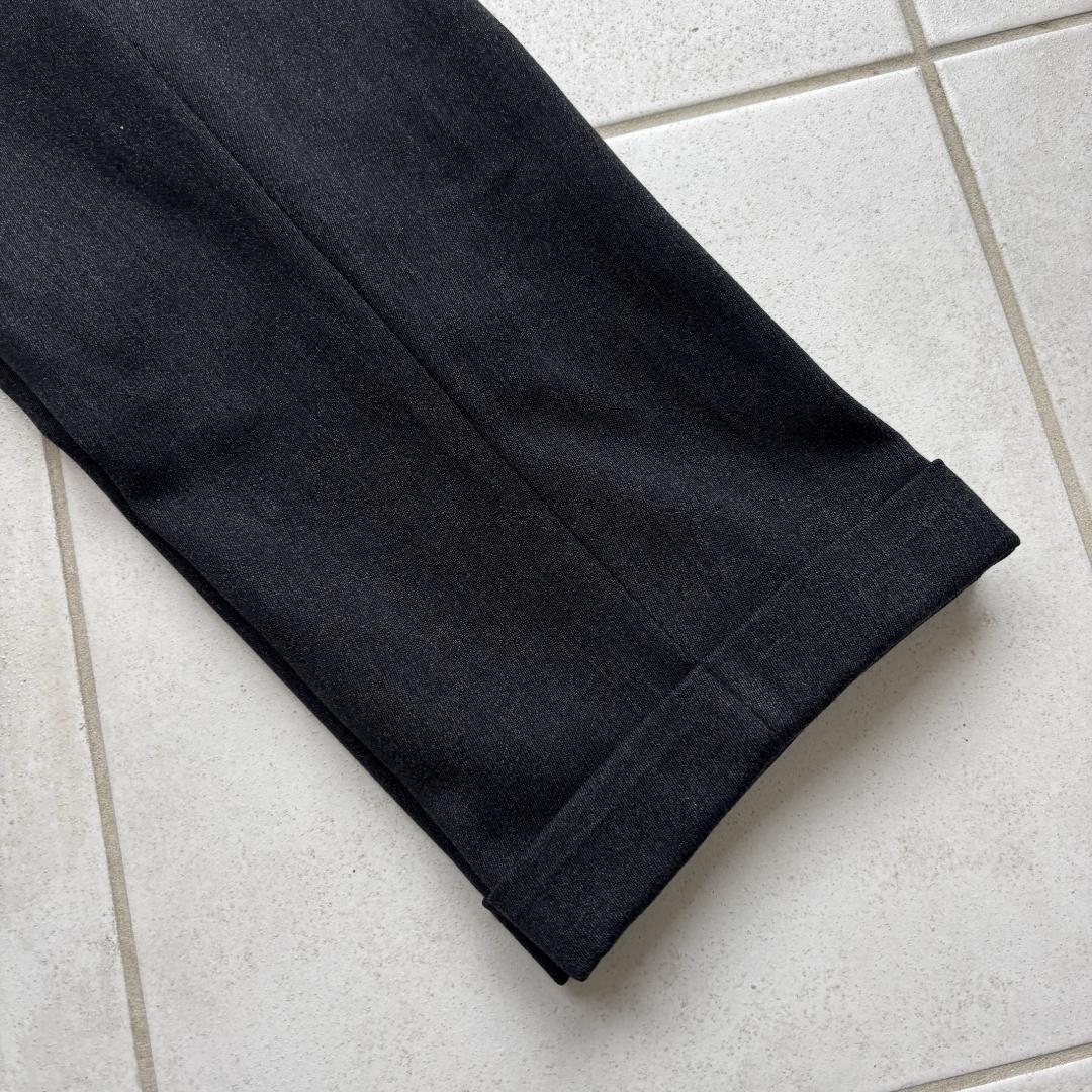 60s H BAR C ウィップコードウエスタンスラックス メランジブラック