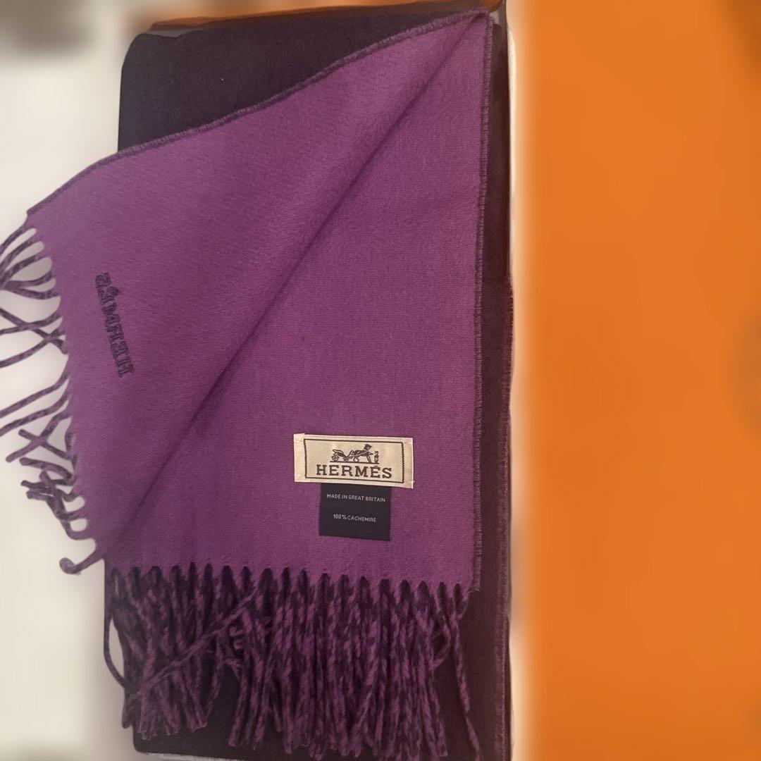 エルメス　メンズマフラー　未使用