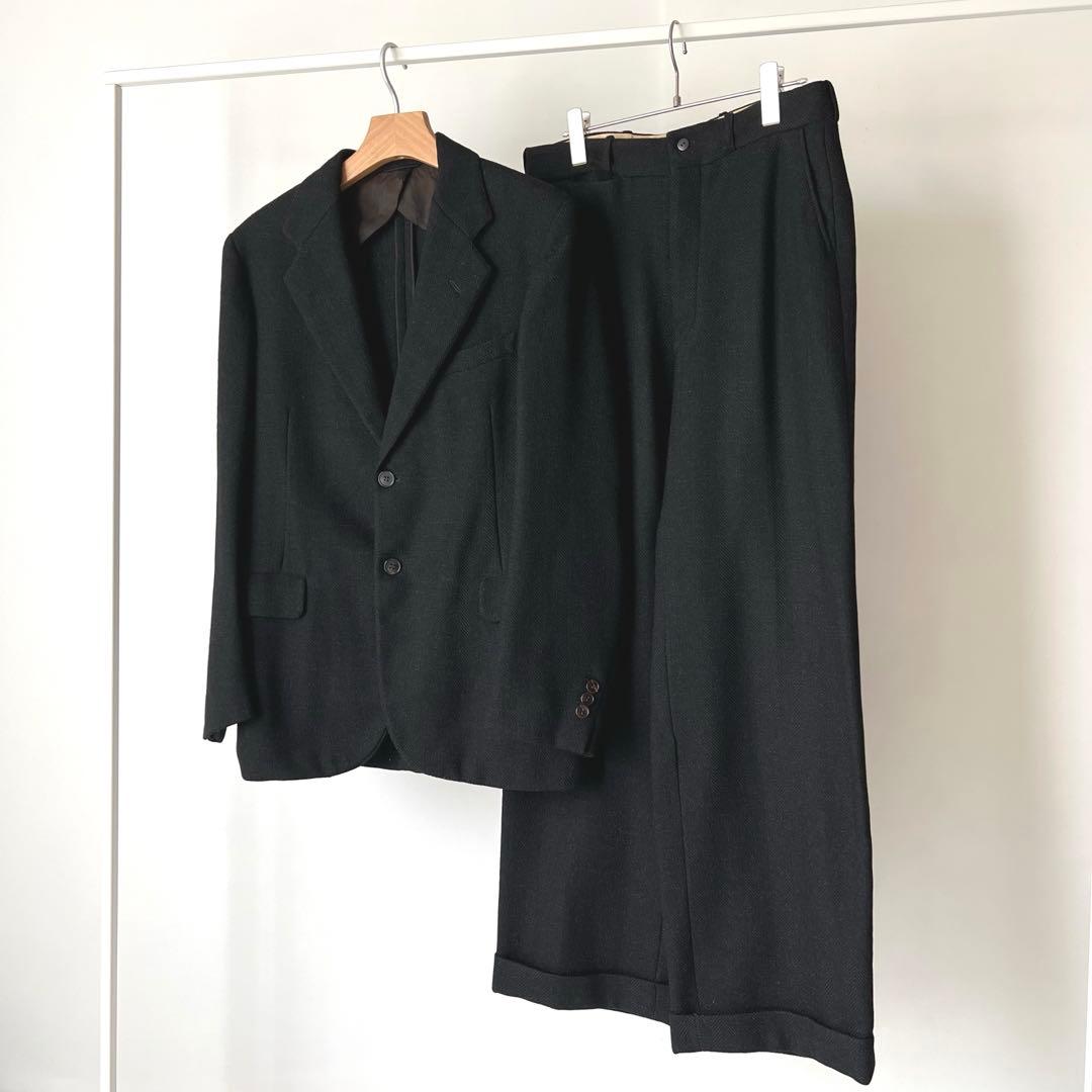 【専用・Sale】50s60sウールヘリンボーン スーツ ジャケット パンツ