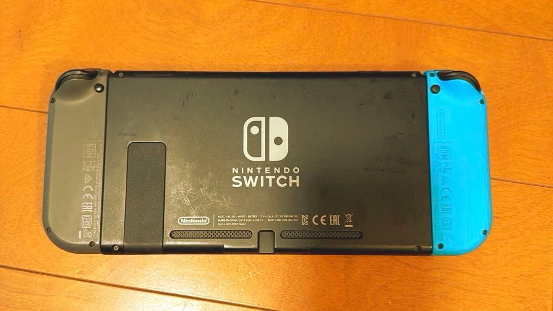 Nintendo Switch 本体 青/黒 Joy-Con、カバー付き