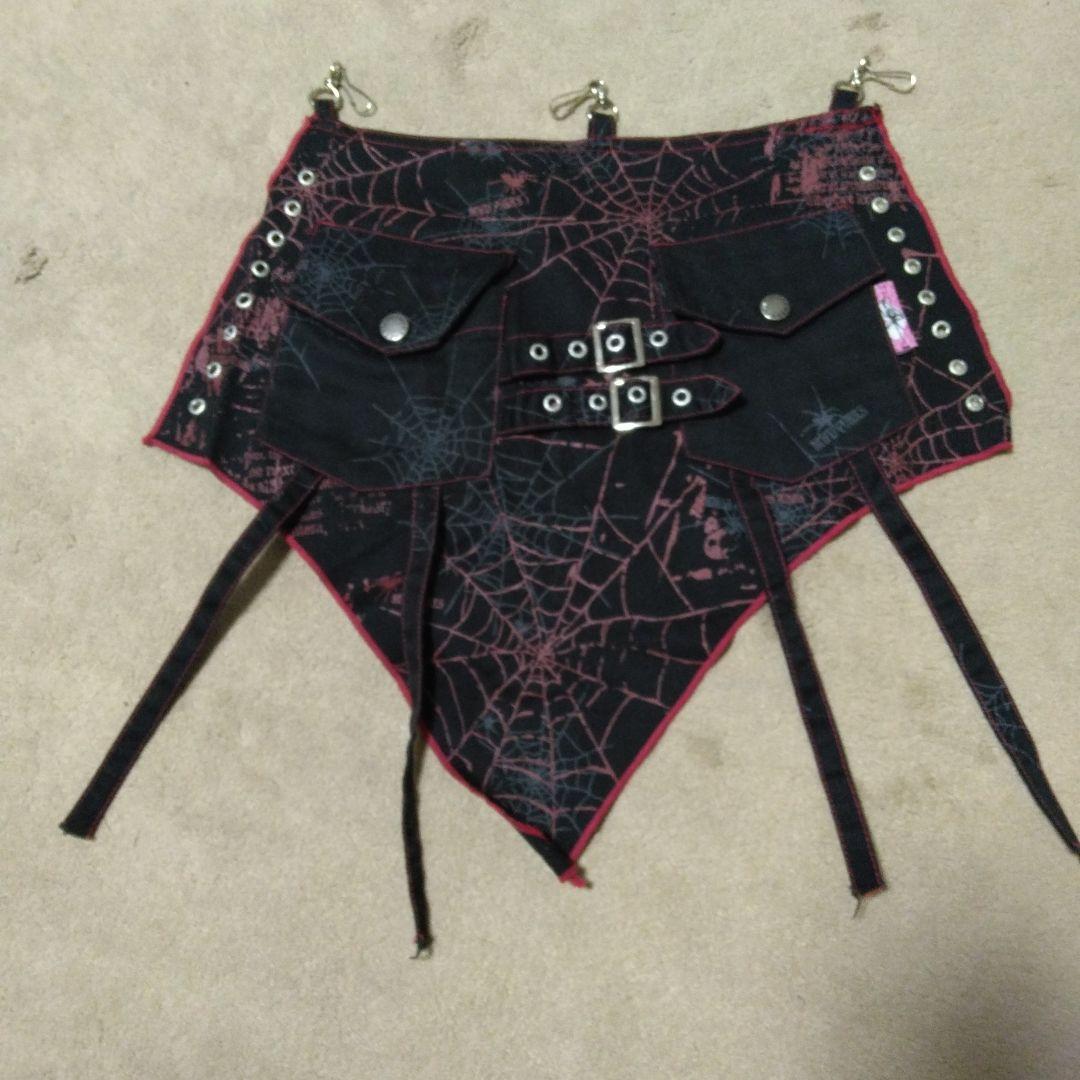 M∀D GIRL スパイダー　プリント　パンツ