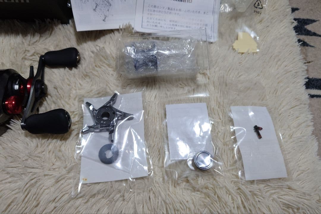 シマノ 20メタニウム KTFスプール IXAカスタム 右 レッド