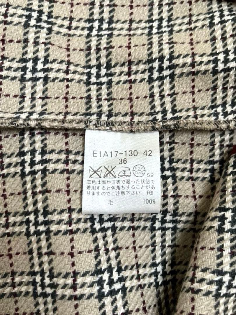 【美品】BURBERRY BLUE LABEL トレンチコート ベージュ 36