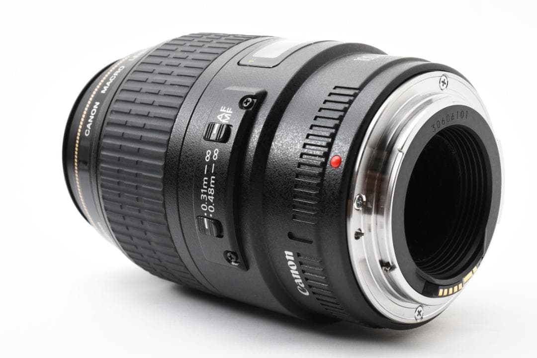 【美品】Canon EF 100mm f/2.8 Macro USM レンズ