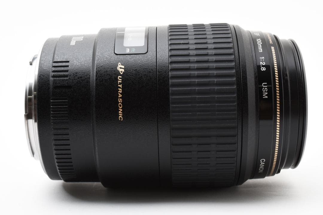 【美品】Canon EF 100mm f/2.8 Macro USM レンズ