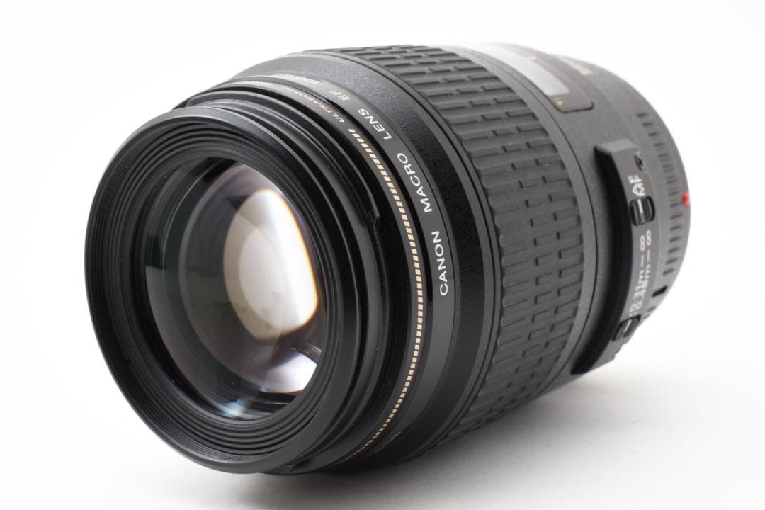 【美品】Canon EF 100mm f/2.8 Macro USM レンズ