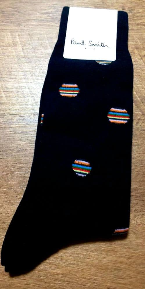 【美品】ポールスミス Paulsmith メンズ ネクタイ 靴下 ２点セット