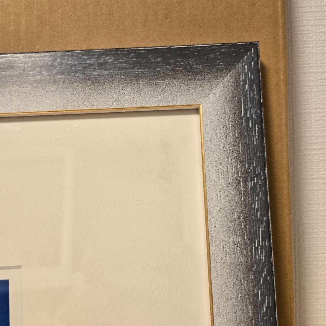 美品　藤城清治　カルピス　直筆サイン　レフグラフ　リトグラフ