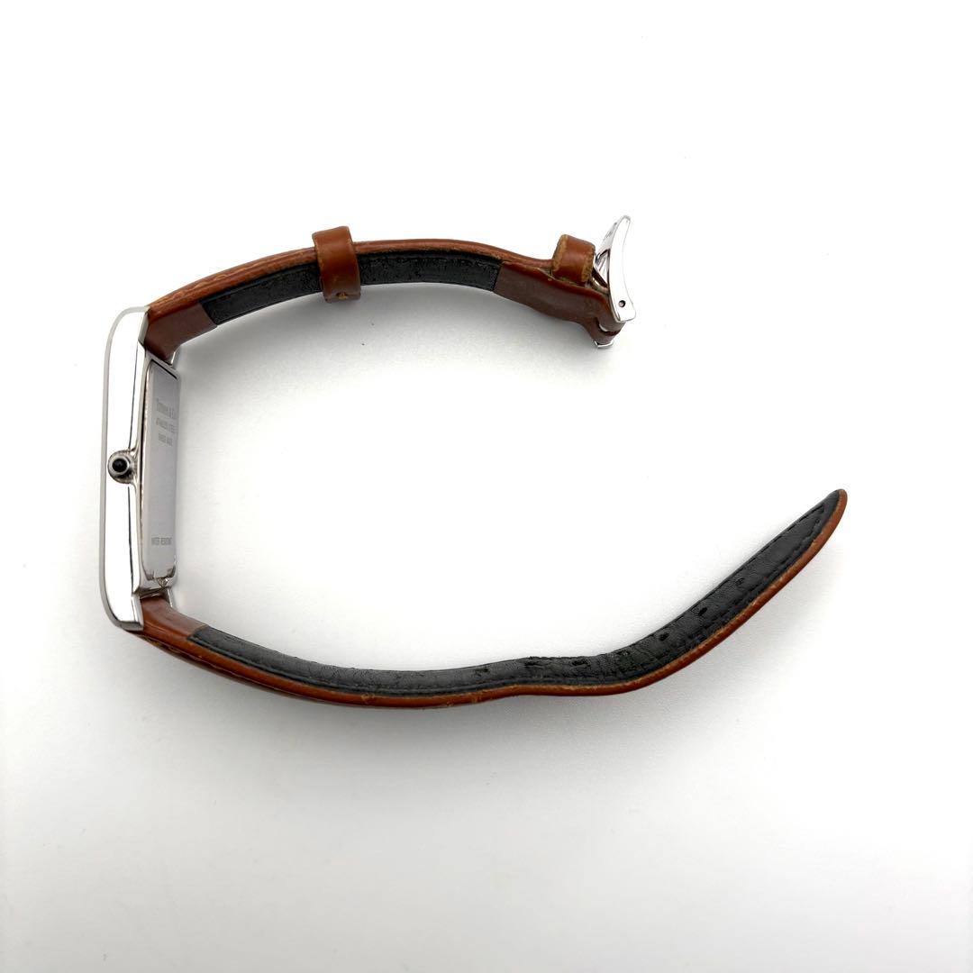 【良品・稼働品】ティファニー TIFFANY&CO クラシック レクタンギュラー