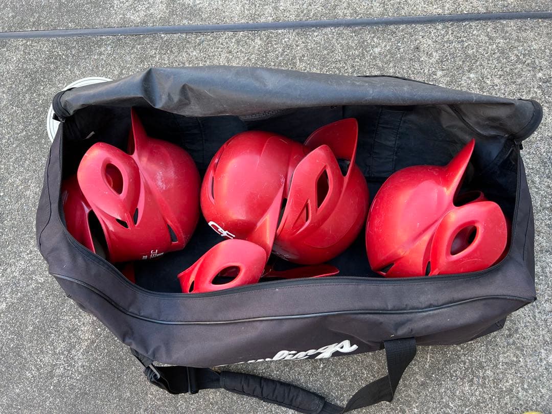 野球ヘルメット（軟式）7個セット【ケース付き】