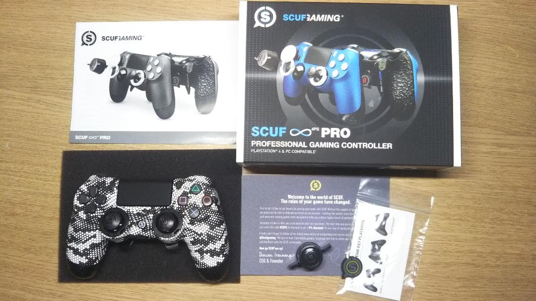 【新品】 SCUF INFINITY  デジタルタップバンパーズ搭載