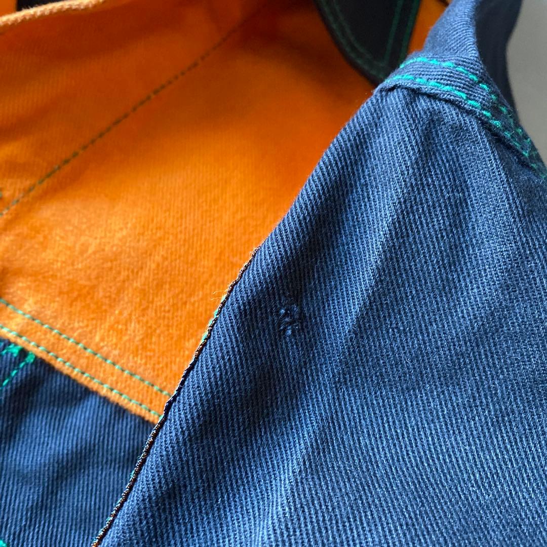 初期 90s USA製 CROSS COLOURS デニムトラッカージャケット