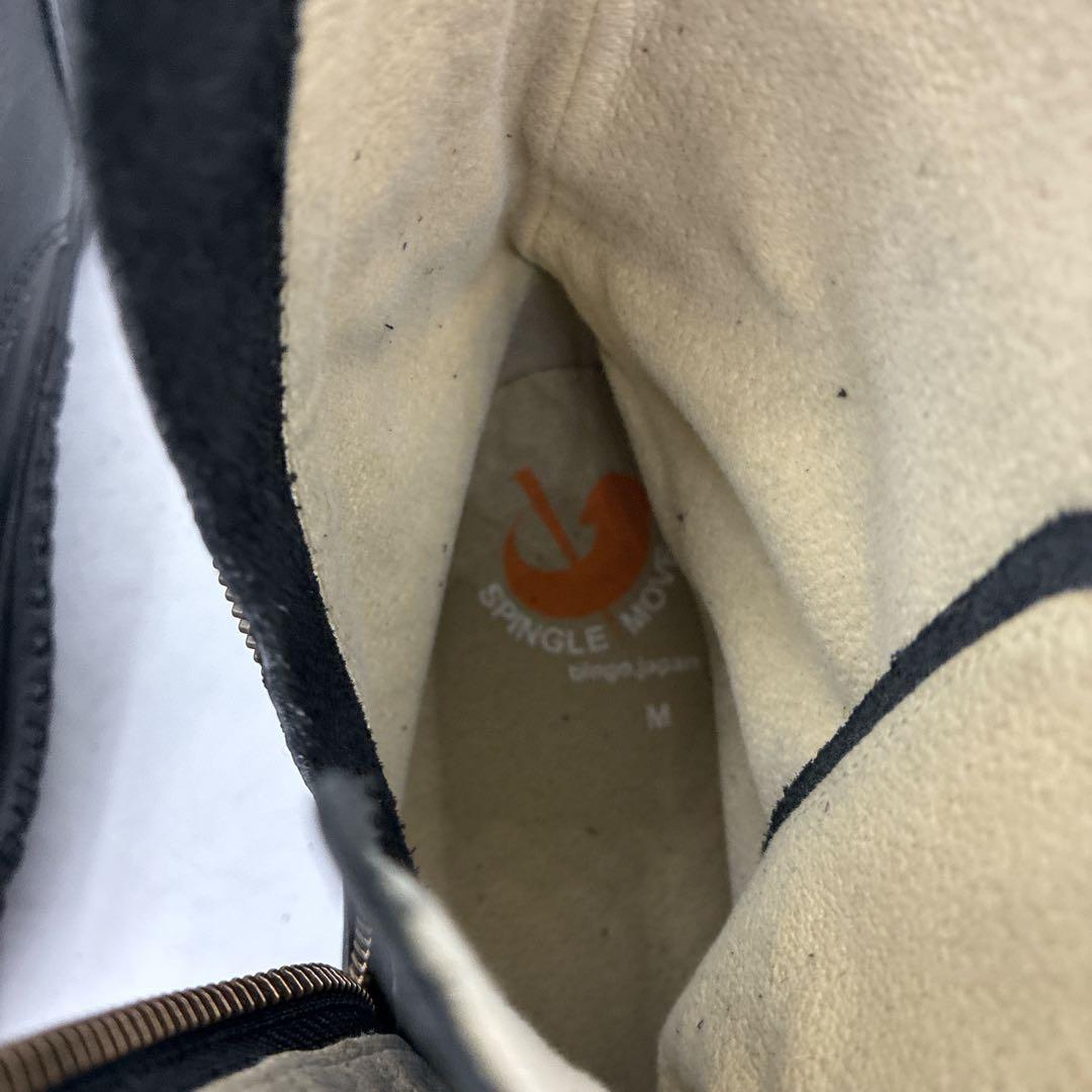 【未使用級】スピングルムーブ SPM-419 ミリタリーブーツ M ブラック