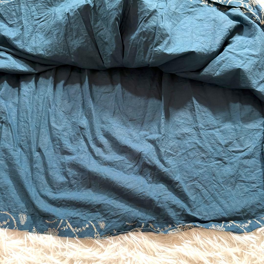 美品✨ ハウスオブロータス　2025✨　ハクプリント カフタン ワンピース