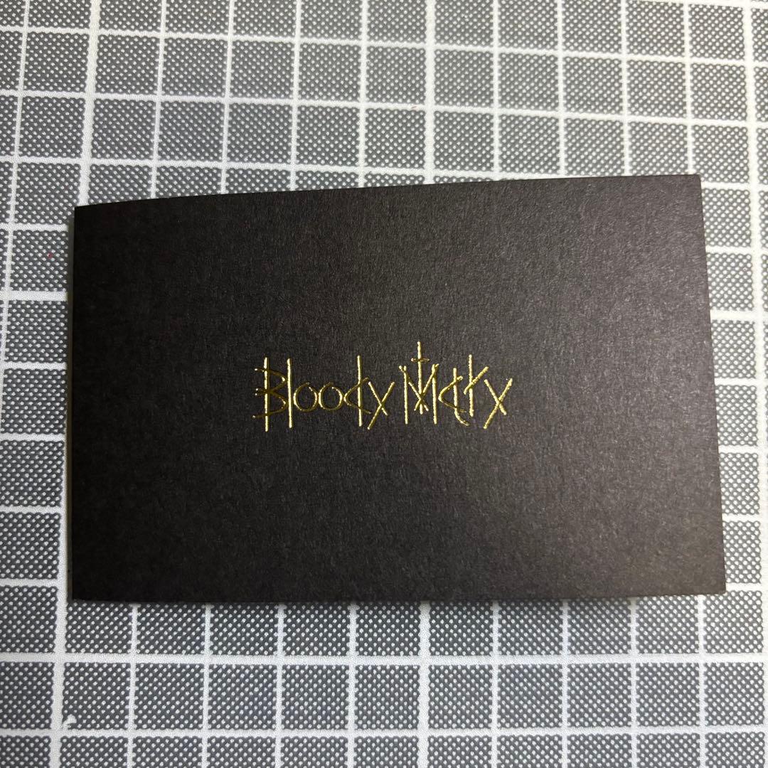 【新品•未使用】bloody mary ナットピアス ロンドンブルートパーズ