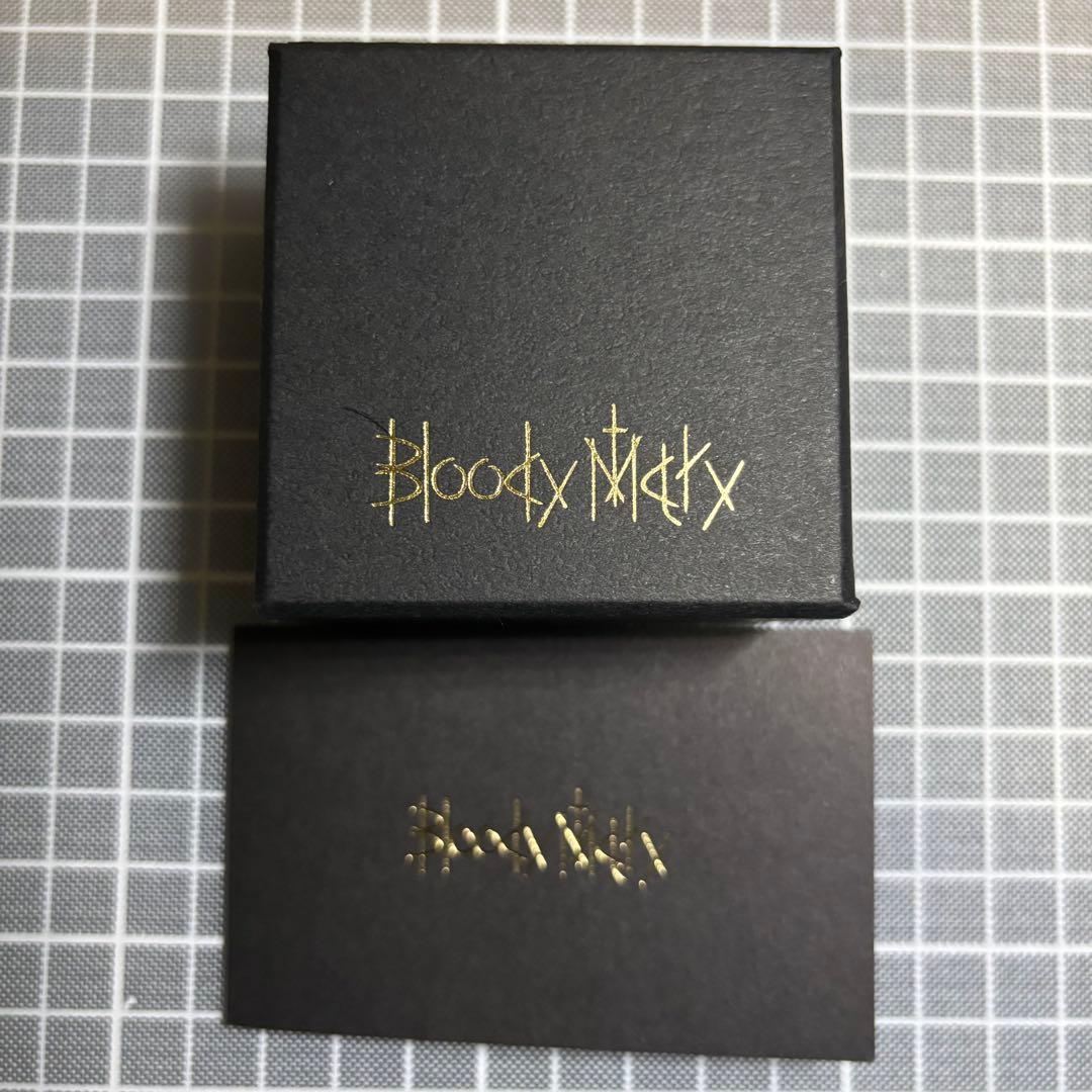 【新品•未使用】bloody mary ナットピアス ロンドンブルートパーズ