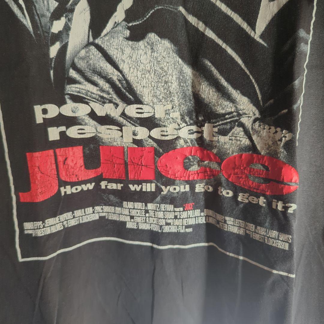 す*す様 希少　90s 2PAC JUICE vintage movie t-s