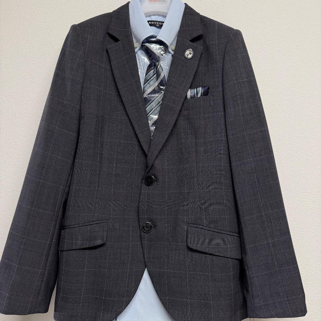 新品　卒服　ボイコット　卒業入学式　フォーマルセット　160 【匿名配送】