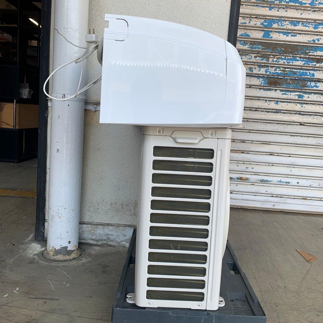 TOSHIBA エアコン室外機セットRAS-J221ARY (W) 2022年製