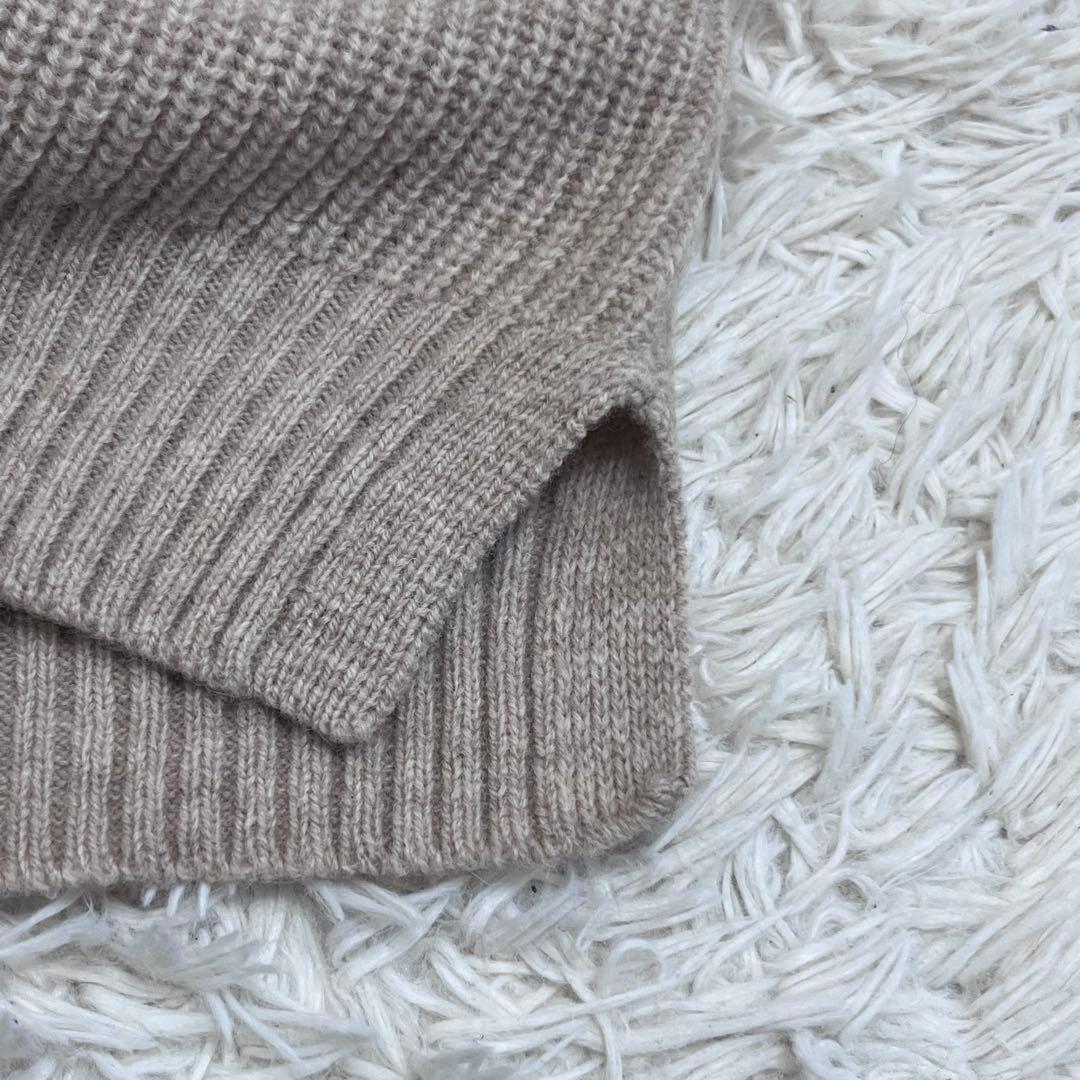 MHL. サイズ2 ウール　ニットベスト　ベージュ