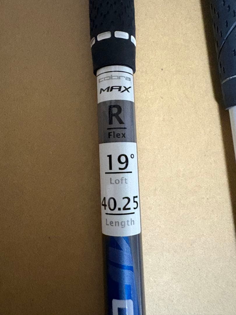 【美品】コブラ、テーラーメイド3.4番ユーティリティ2本セット（日本仕様）