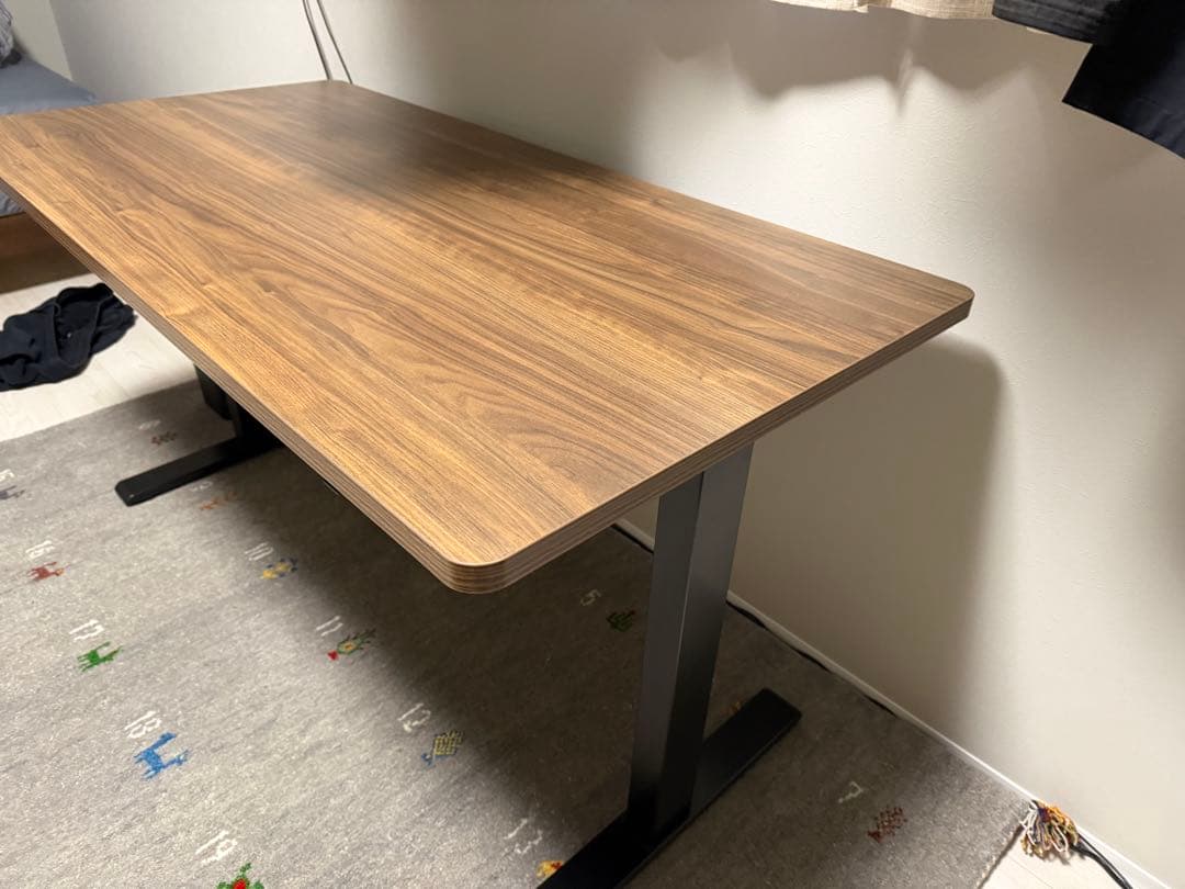 【組み立て不要】Flexispot 昇降デスクH1 140×70×2.5cm