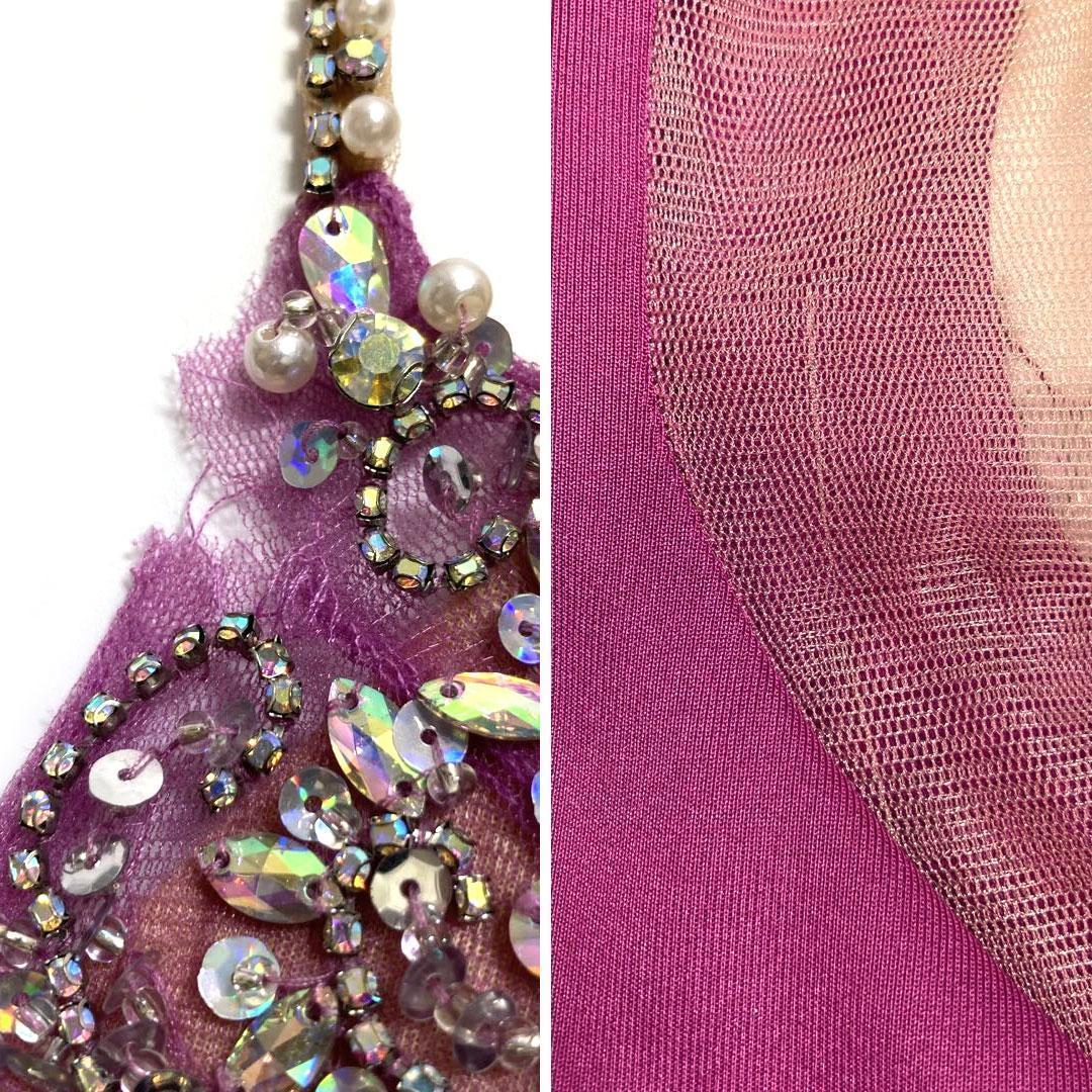 AngelR エンジェルアール バストウエストアシンメトリータックビジュードレス