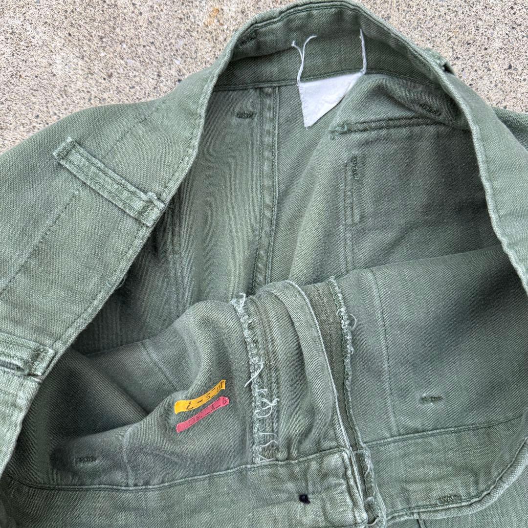 60s usarmy OG-107 ベイカーパンツ オフセット 米軍実物