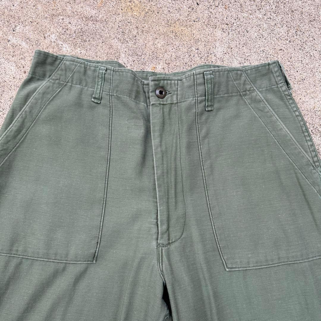 60s usarmy OG-107 ベイカーパンツ オフセット 米軍実物