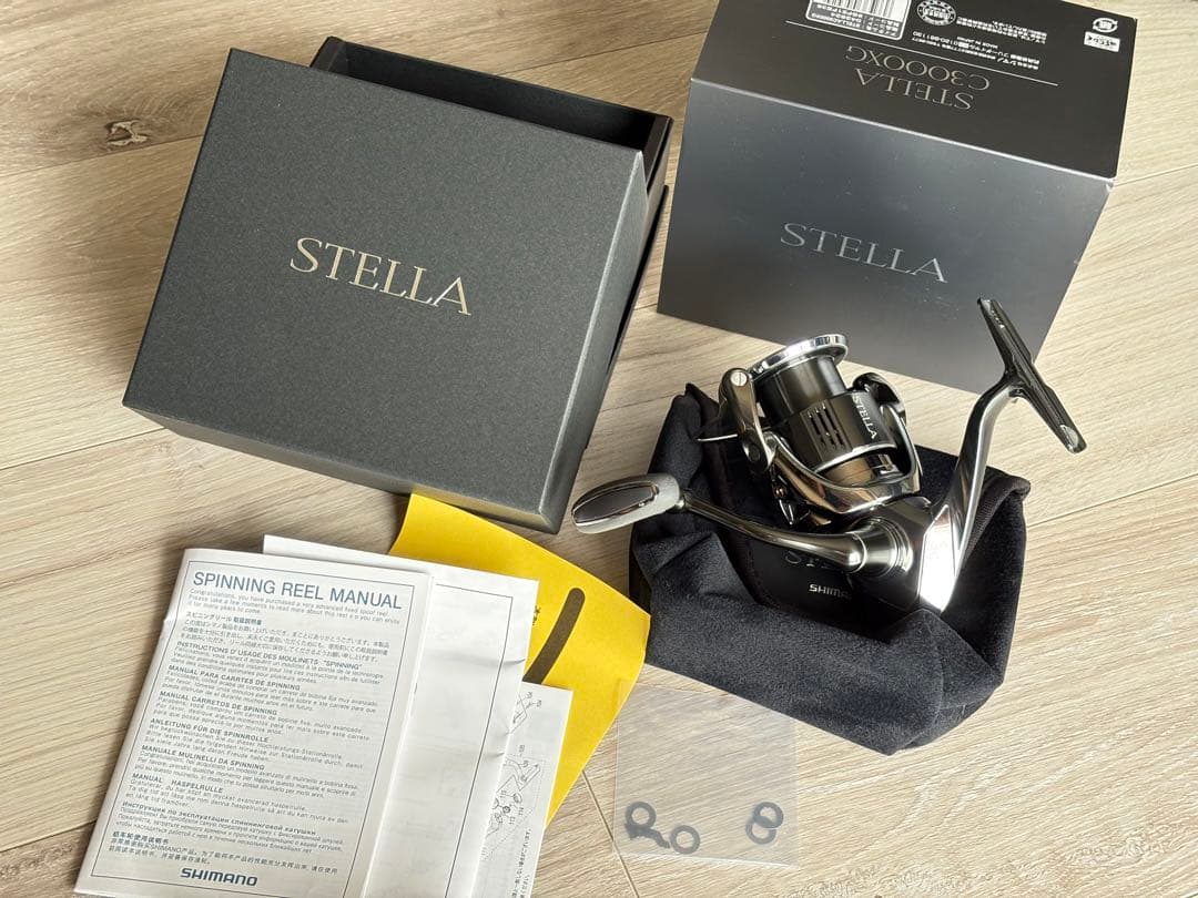 【美品】シマノ　22 ステラ　c3000xg