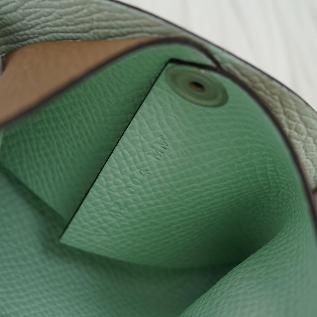 新品未使用品　箱・タグ付き　HERMES エルメス　小銭入れ　ケース　希少