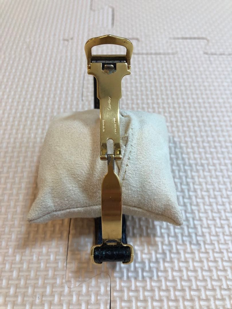 Cartierマストヴァンドーム VLC LM 純正Dバックル　オパラン文字盤