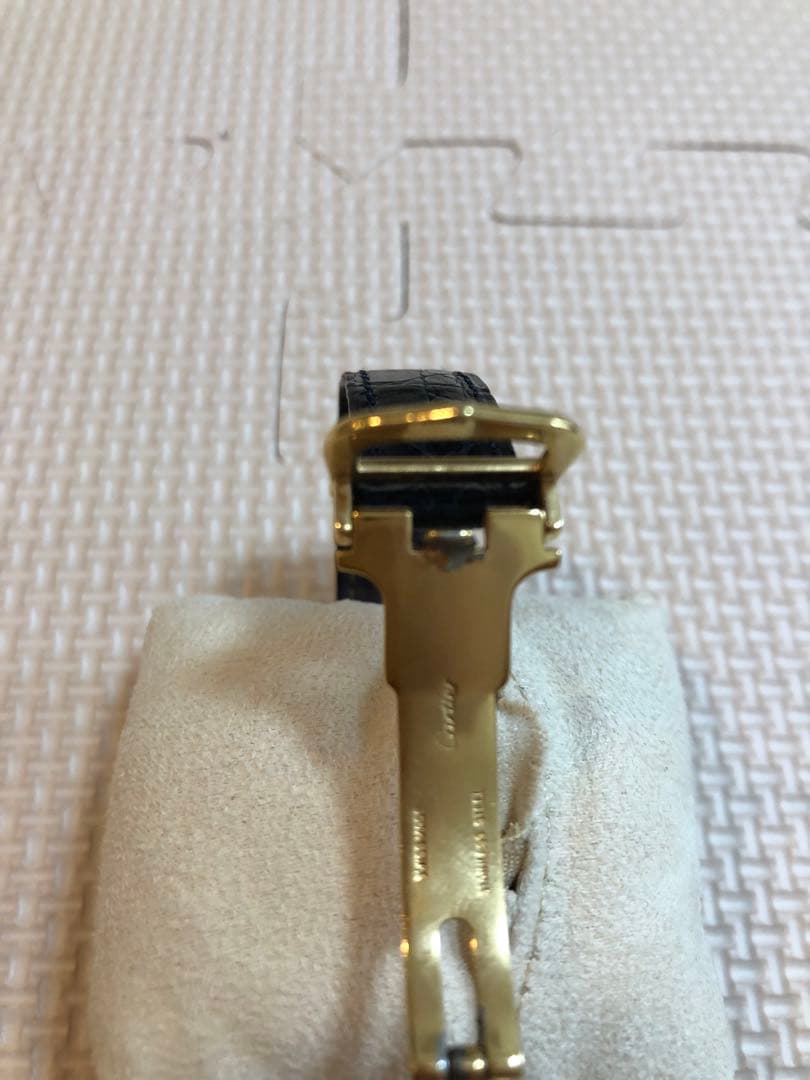 Cartierマストヴァンドーム VLC LM 純正Dバックル　オパラン文字盤