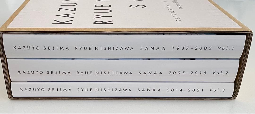 SANAA(KAZUYO SEJIMA RYUE NISHIZAWA)3巻セット