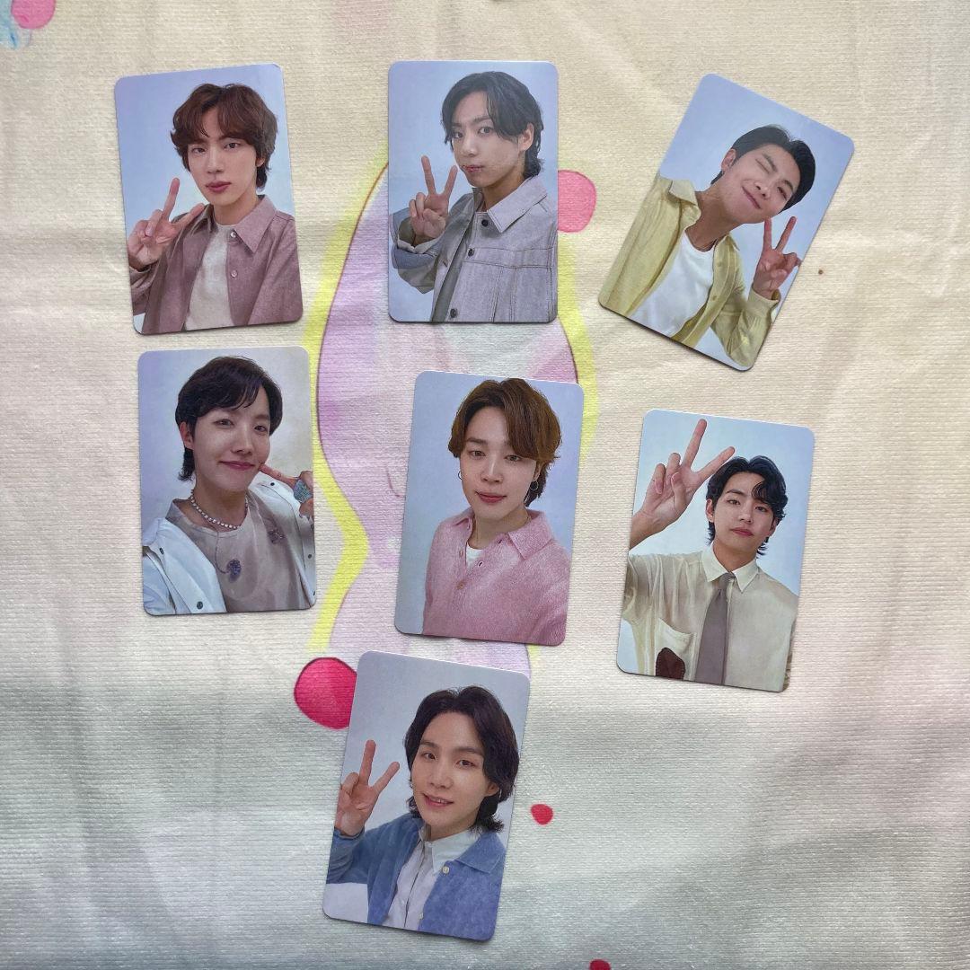 2023 韓国 BTS FESTA ARMY ラウンジ 特典 トレカ 7枚