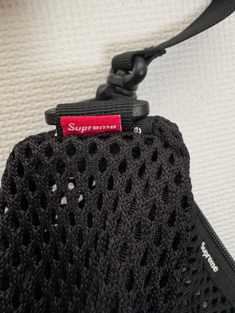 バッグ supreme 23ss Mesh Mini Duffle Bag Black