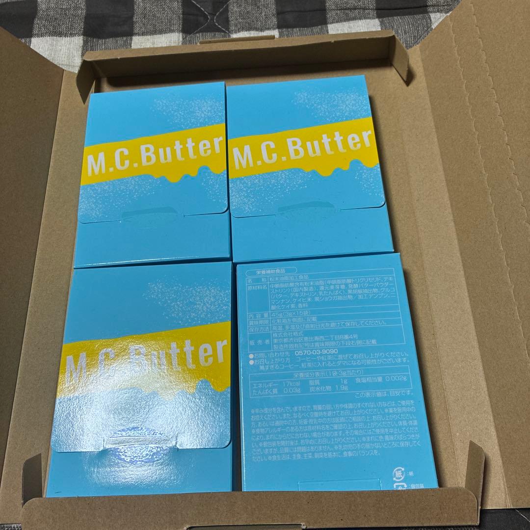 M.C. Butter エムシーバター15袋 × 4箱