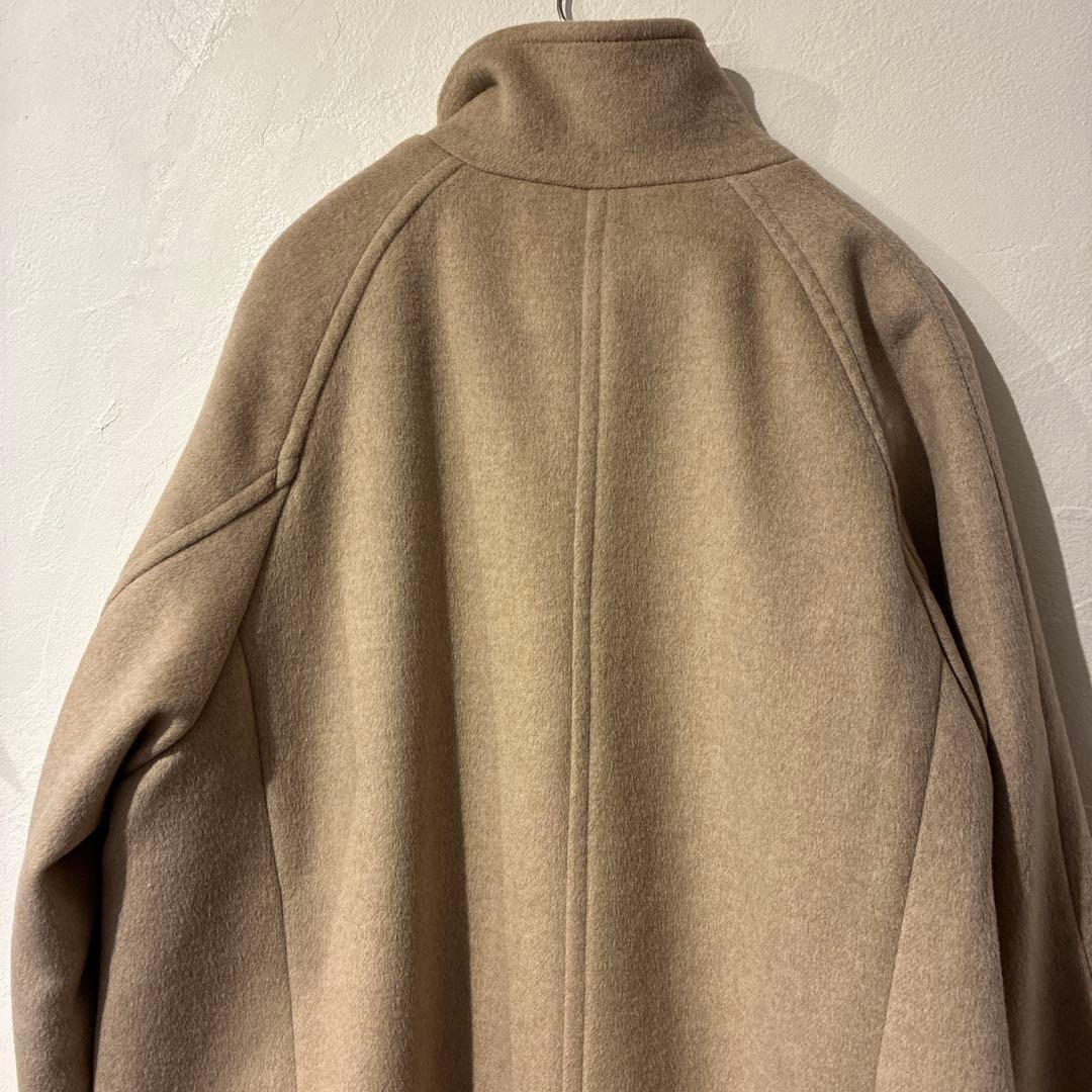 美品シンプリシテェSIMPLICITE 22AW Wビーバースタンドカラーコート