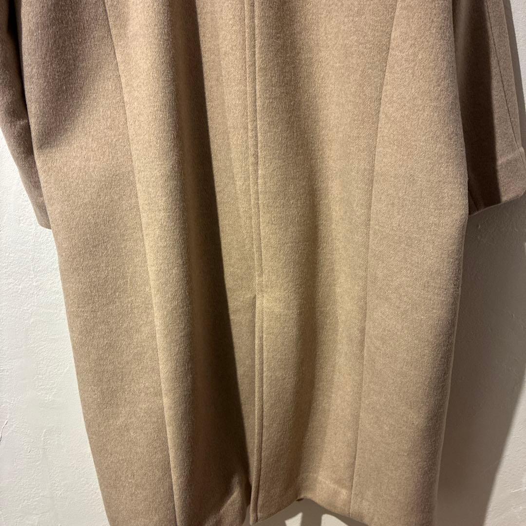 美品シンプリシテェSIMPLICITE 22AW Wビーバースタンドカラーコート