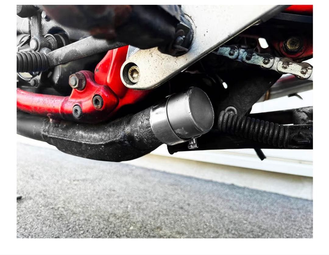 純正エキパイ専用 50.8mm マフラーVT250F FC MC08 ワンズ管