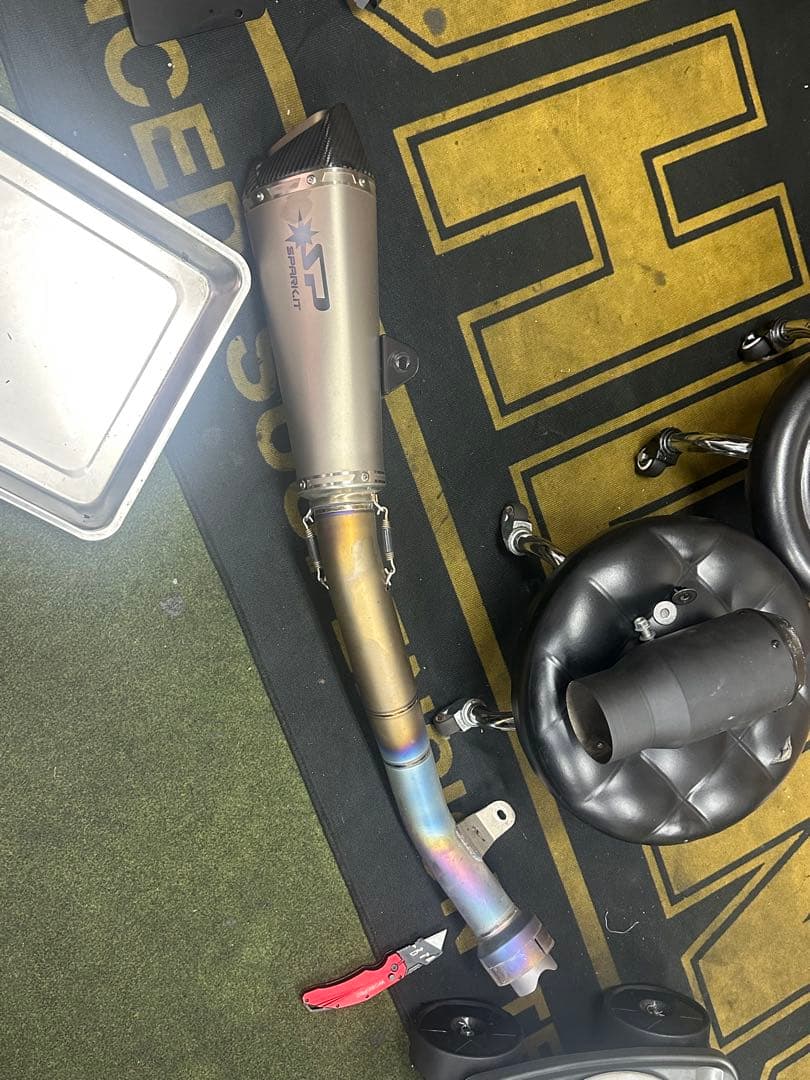 ZX10r SPARK マフラー