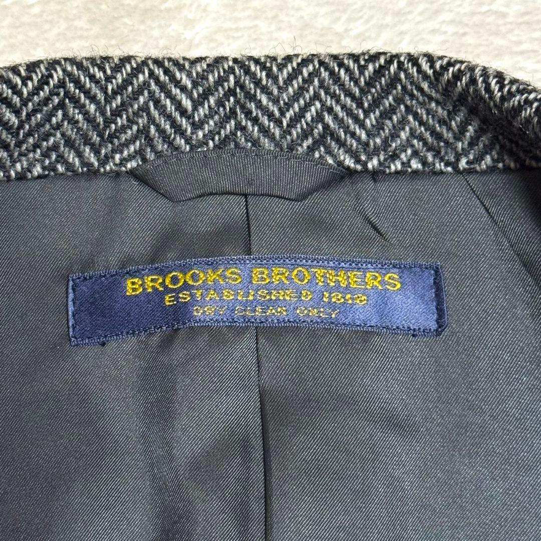 美品 ブルックスブラザーズ ヘリンボーン 段返り ヴィンテージ ジャケット