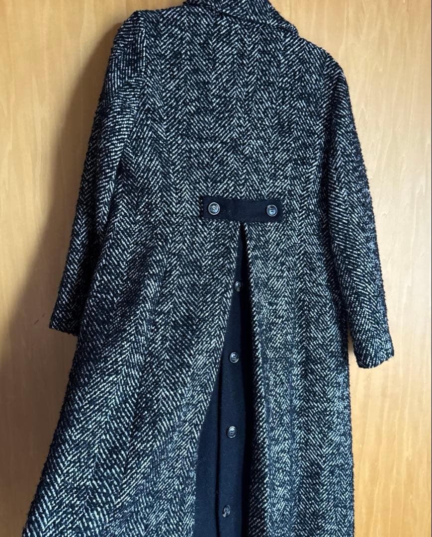 ジャケット・アウター herlipto HerringboneWoolBlendChesterCoat