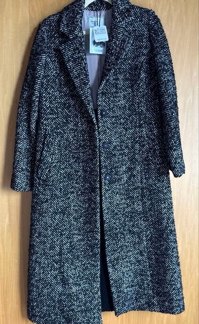 ジャケット・アウター herlipto HerringboneWoolBlendChesterCoat