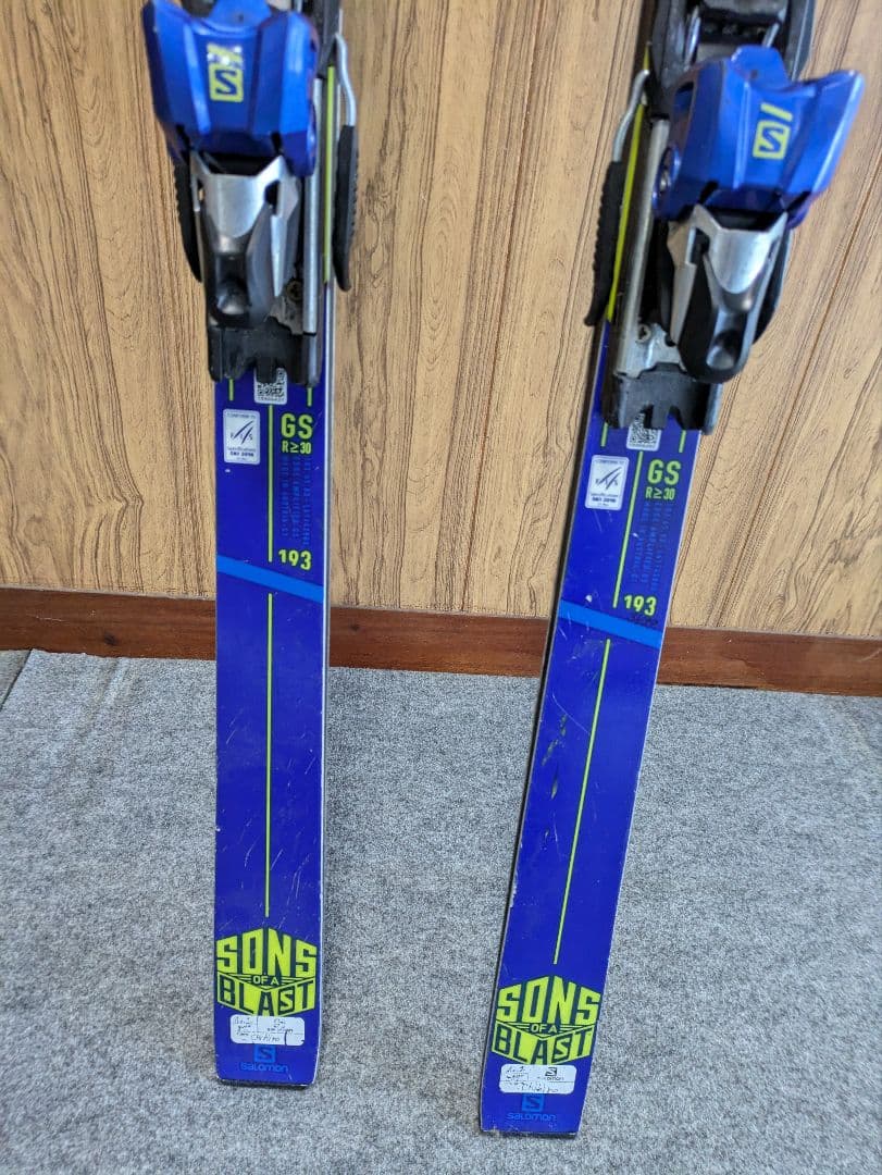 Salomon S/Race FISGSスキー 193cm X16ビンディング