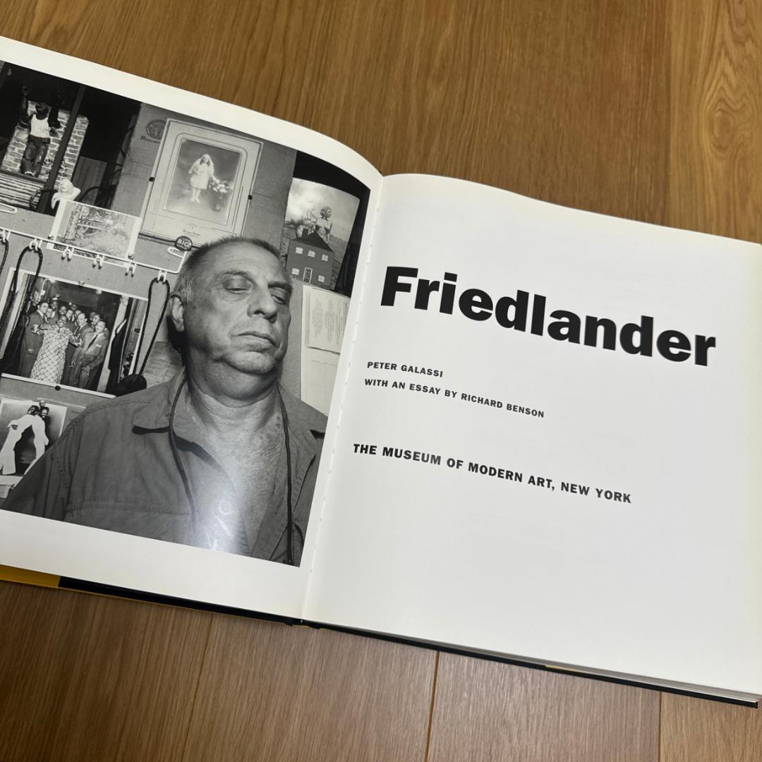【絶版写真集・2005年MoMA】Friedlander リー・フリードランダー