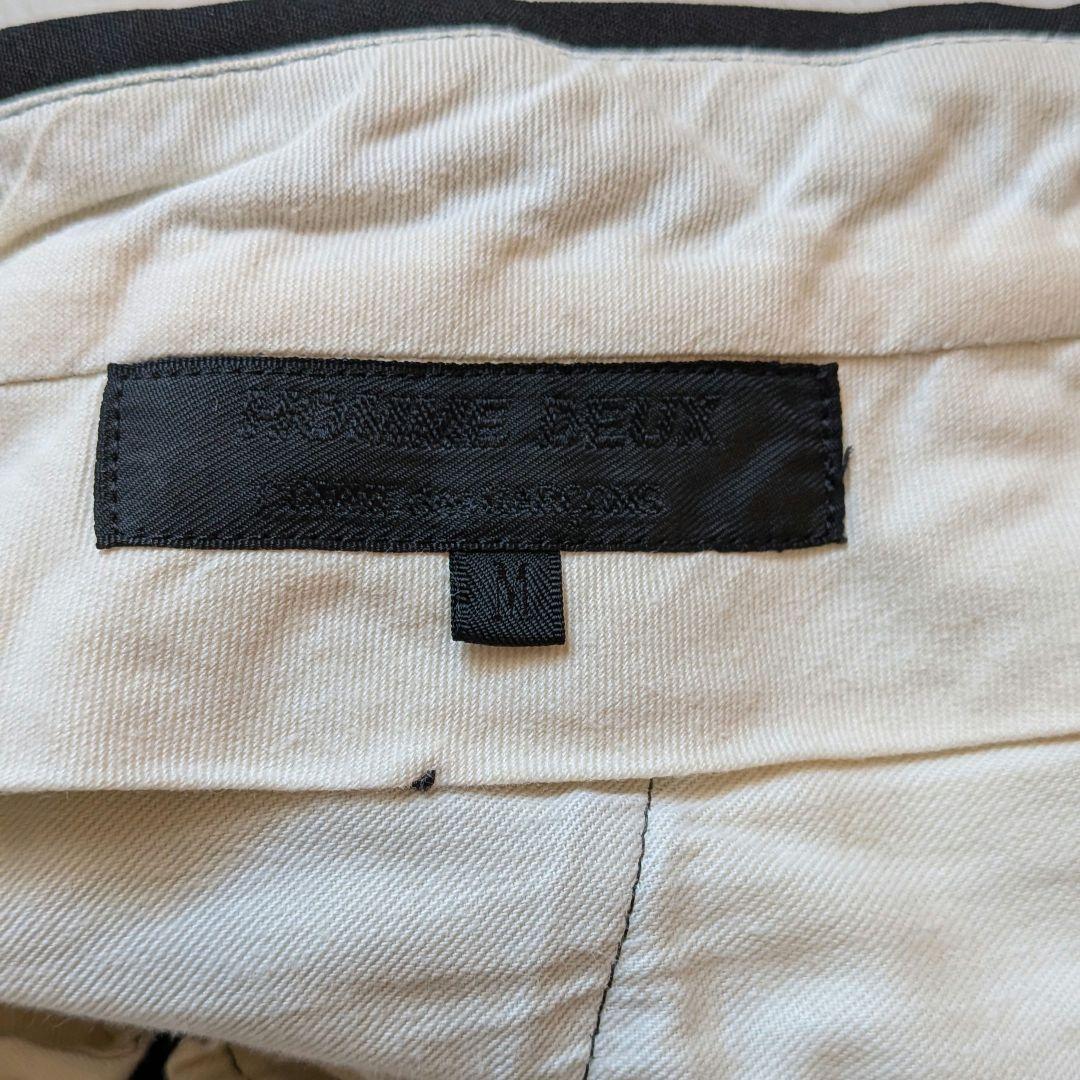 COMME des GARCONS HOMME DEUX ポリ縮　パンツ M