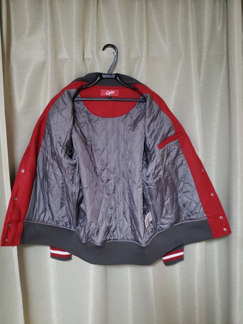 Carp 広島カープ　本革スタジアムジャンパMサイズ